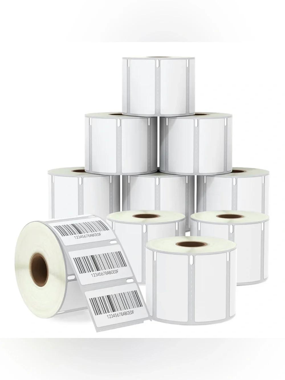 Blank White Thermal Label Rolls